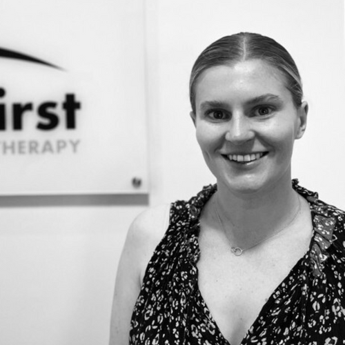 Portrait of Emily Newbold, paediatric occupational therapist