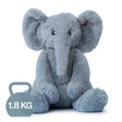 Echo the Elephant 1.8kg Weighted Stuffed Animal