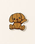 Matching collectible sticker