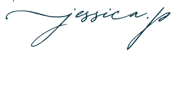 Jess signature, with love