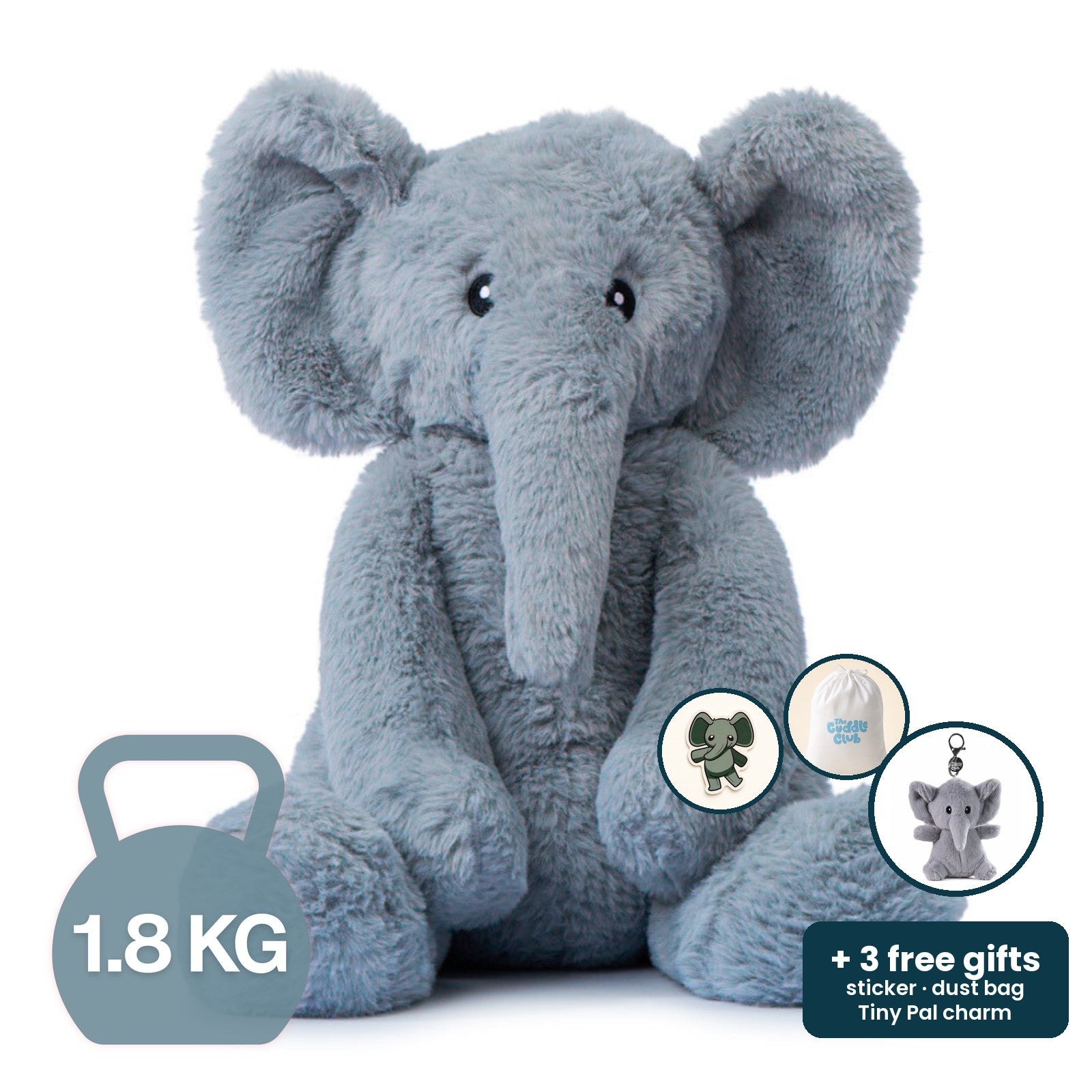 Echo the Elephant — 3 free gifts with every Cuddle Pal